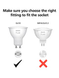 Philips Hue White Ambiance GU10 smart LED bulb 4.2W (British brand)