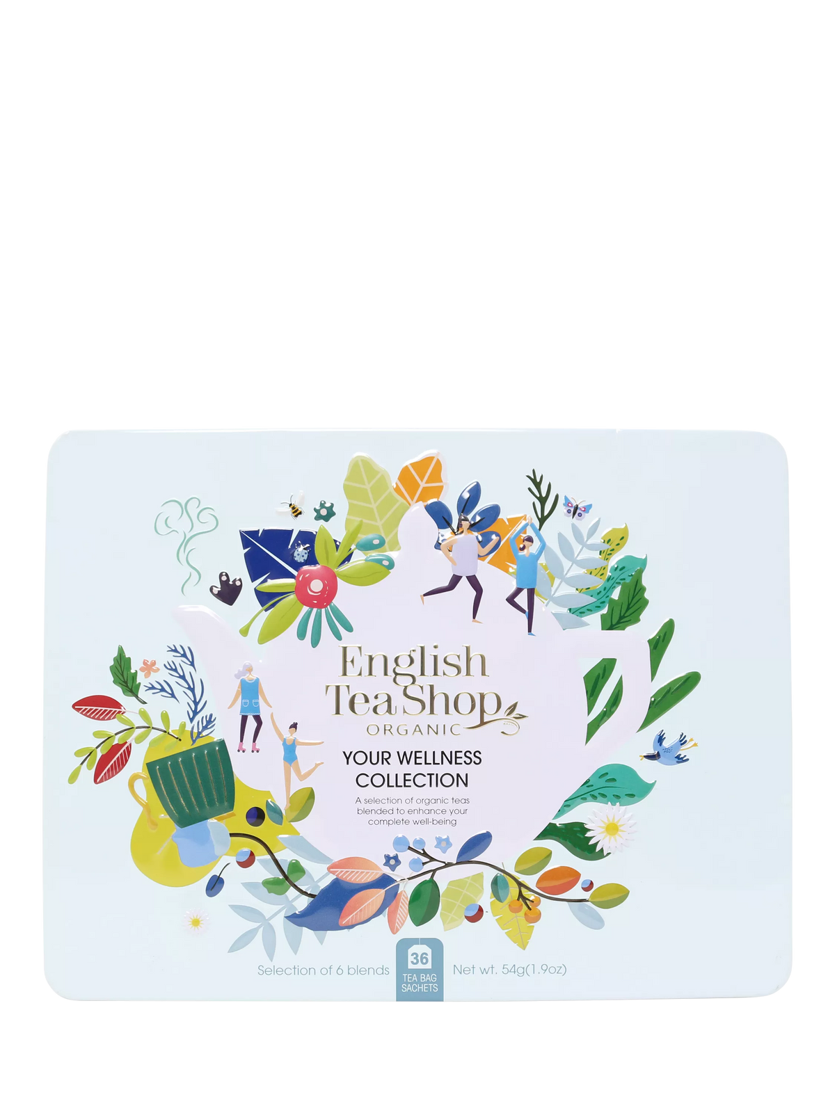 English Tea Shop wellness tea gift tin selection 467g - British product