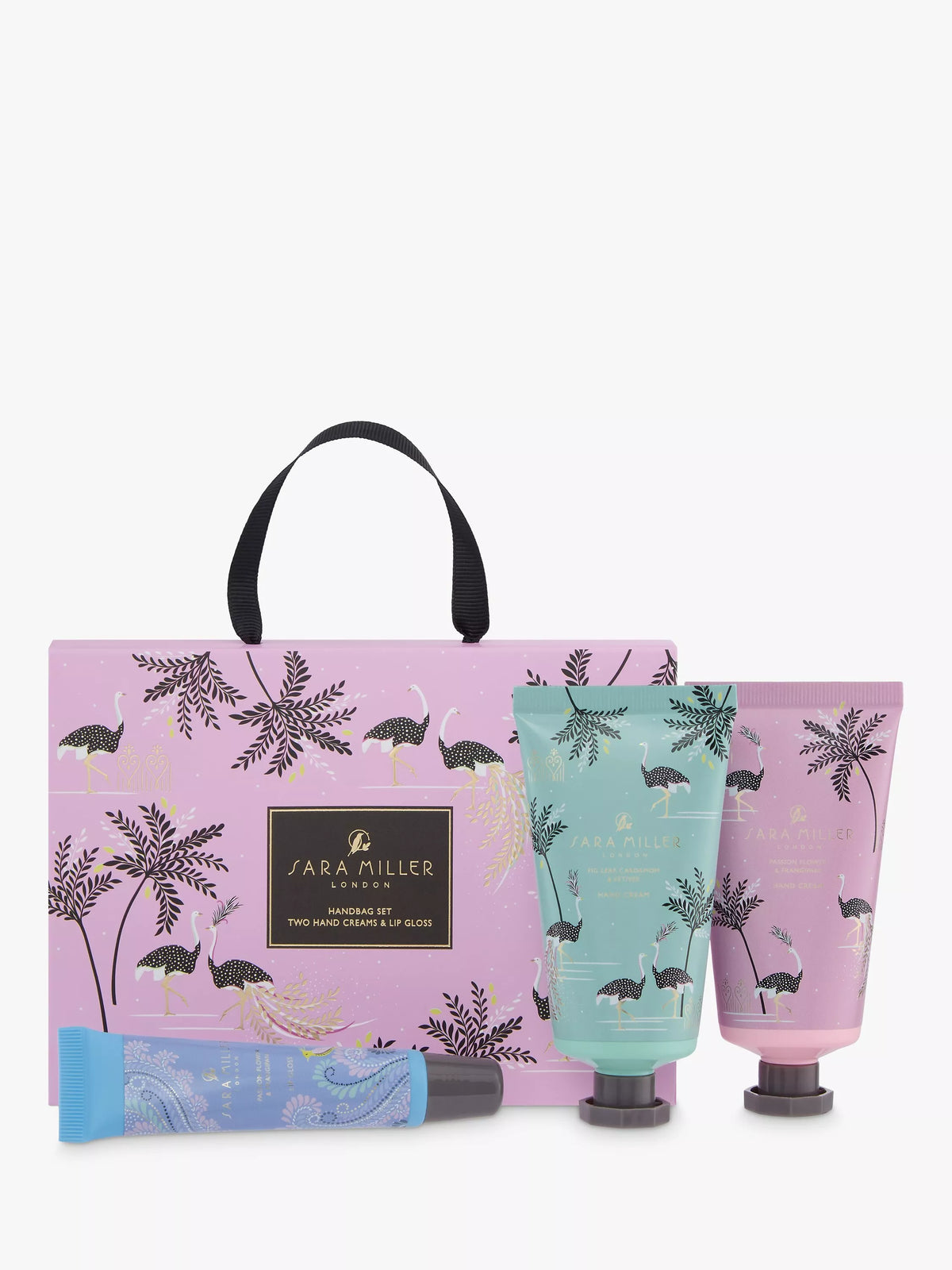 Sara Miller Lip Balm and Hand Cream Set Assorted Scents (British brand)