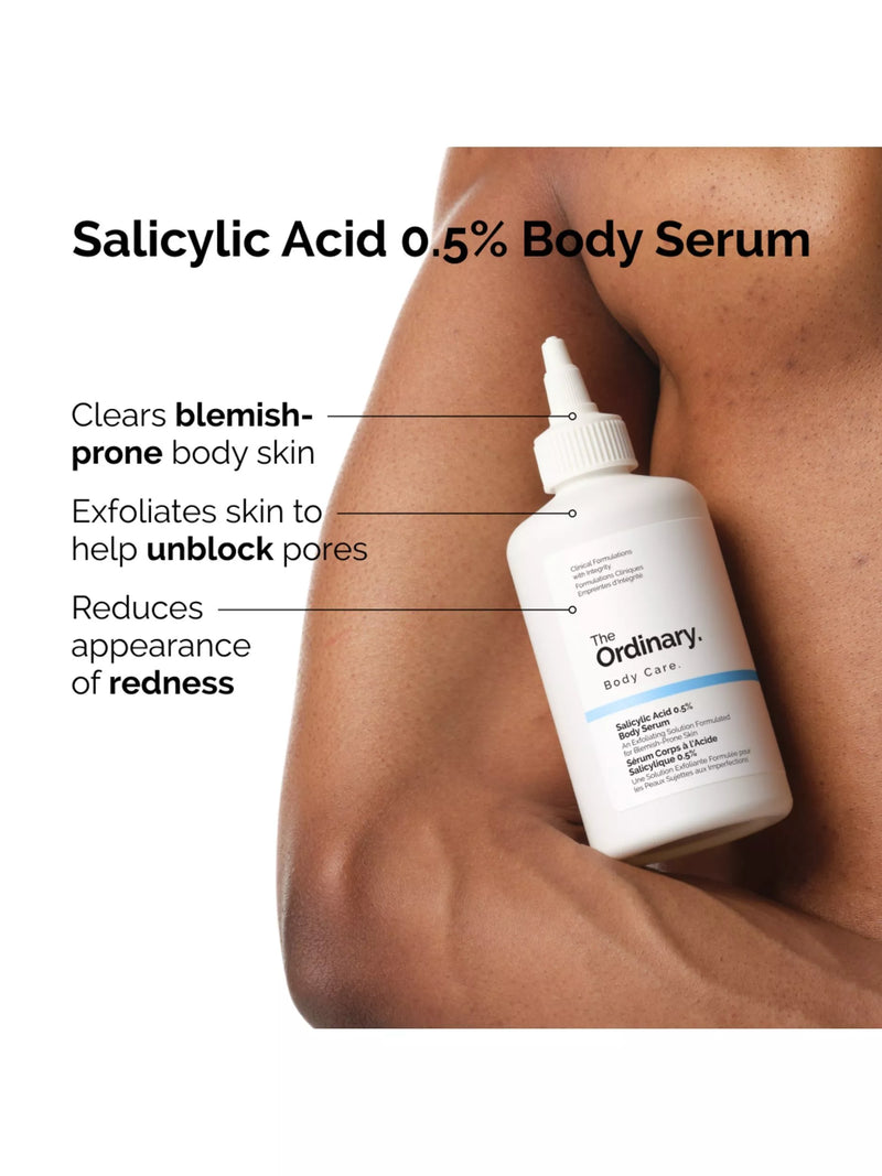 The Ordinary Salicylic Acid 0.5% Body Serum 240ml (British brand)
