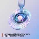 SteelSeries Arctis Nova 1P white gaming headset (British brand)