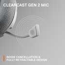SteelSeries Arctis Nova 1P white gaming headset (British brand)