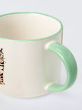 John Lewis stoneware mug tabby cat 349ml, imported from the UK