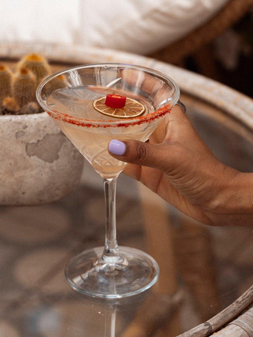 Pimentae spicy margarita cocktail 50cl, imported from the UK