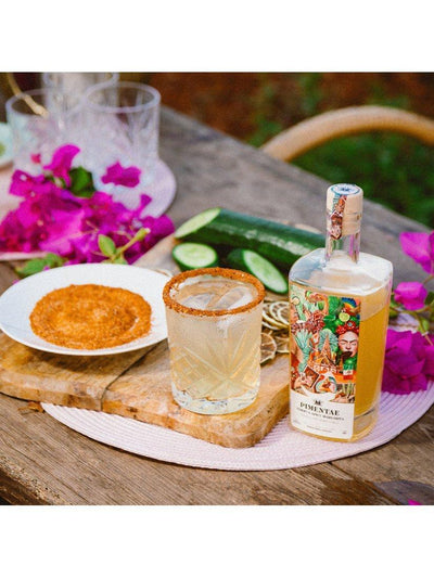 Scharfer Margarita Cocktail mit Tequila, Limette und Chili 50cl