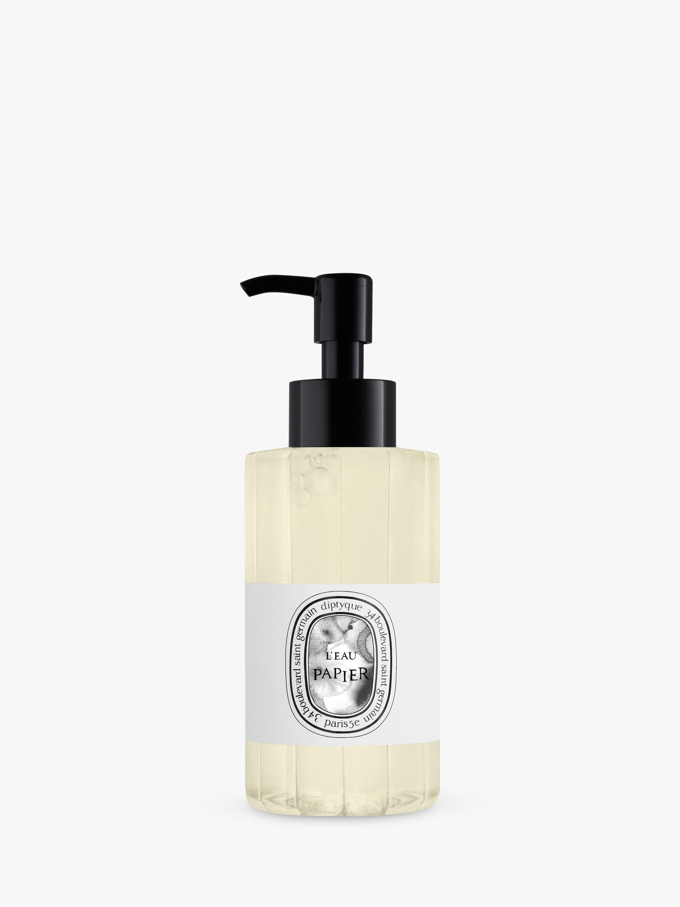 Diptyque L'Eau Papier cleansing hand and body gel 200ml - British product