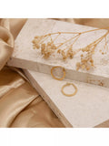 IBB 18ct yellow gold creole hoop earrings - British product