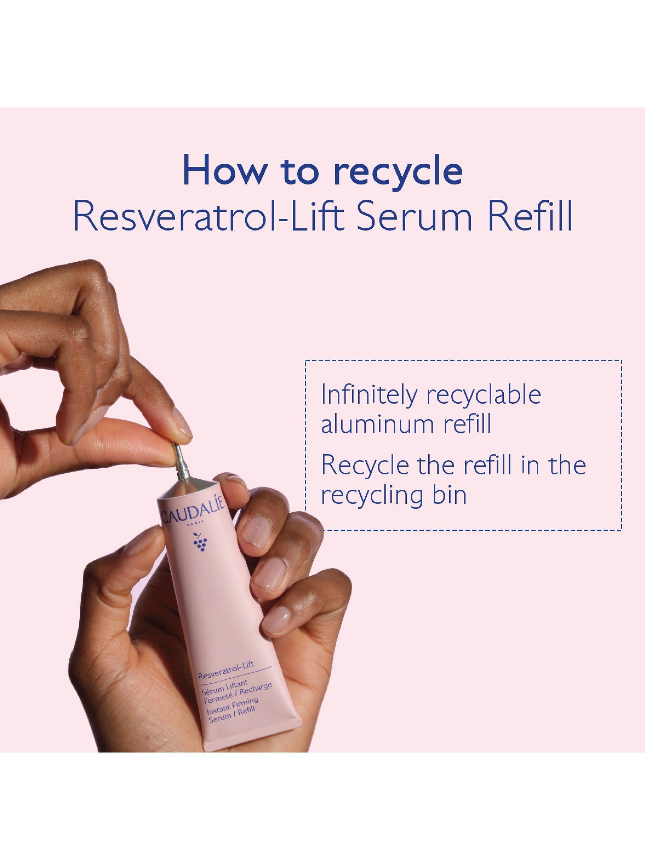 Caudalie Resveratrol-Lift Instant Firming Serum refill 30ml, imported from the UK