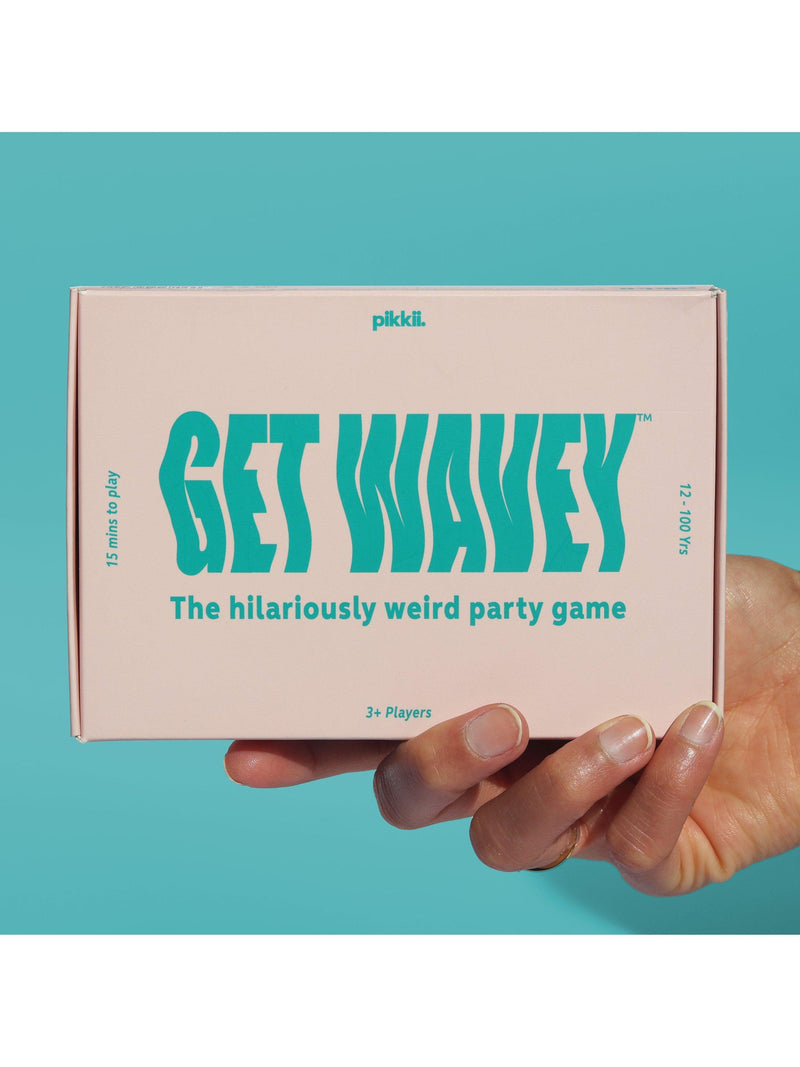 Pikkii Get Wavey party game, imported from the UK