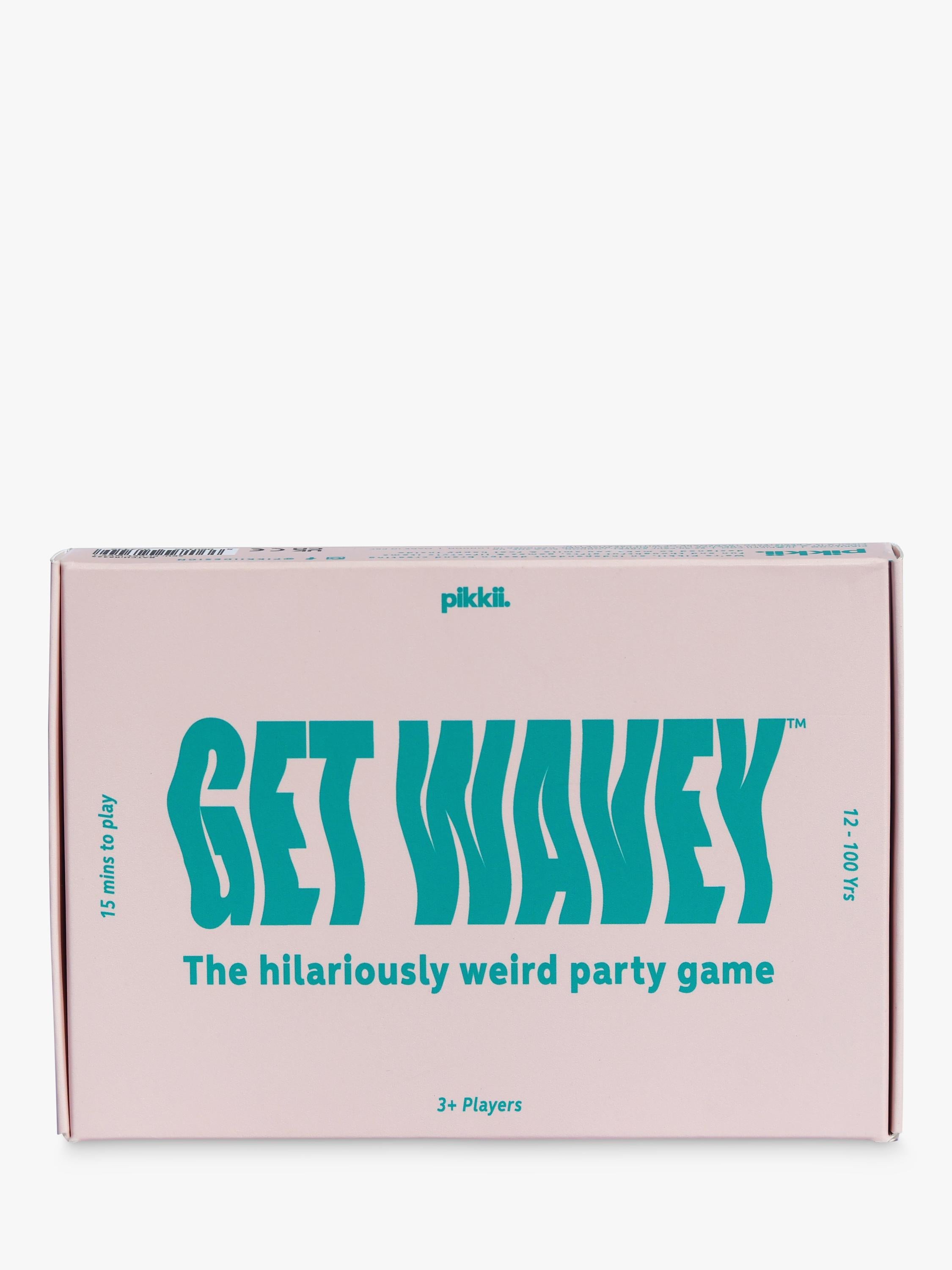 Pikkii Get Wavey party game, imported from the UK
