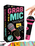 Lucky Egg Grab The Mic karaoke party game - British product