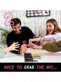 Lucky Egg Grab The Mic karaoke party game - British product