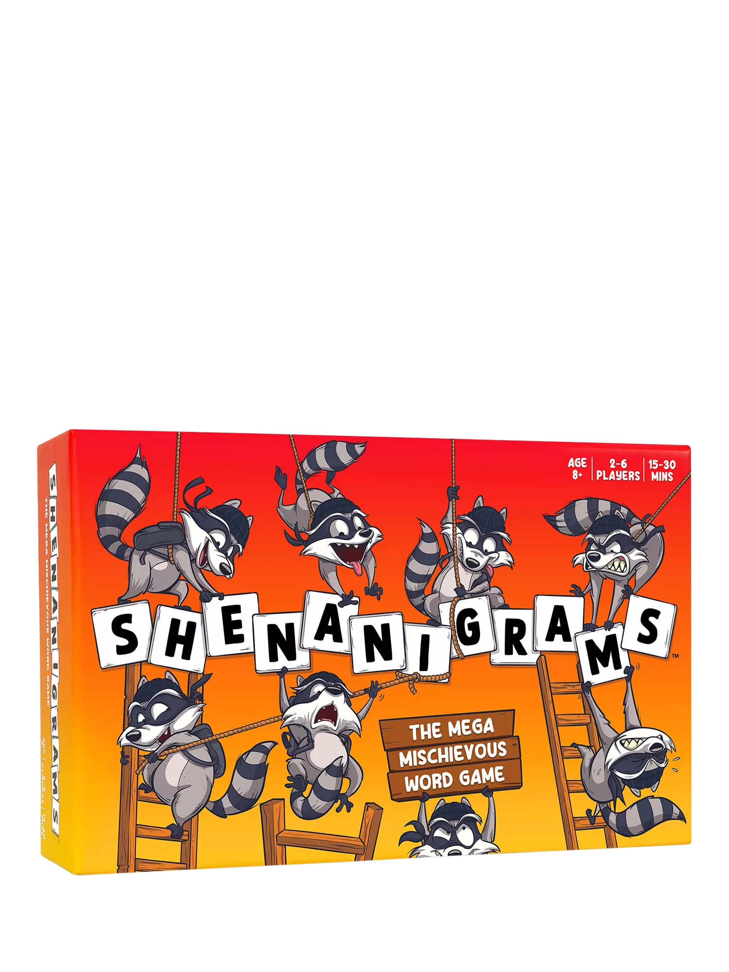Happy Yeti Games tile-based word game for ages 8 plus - British product