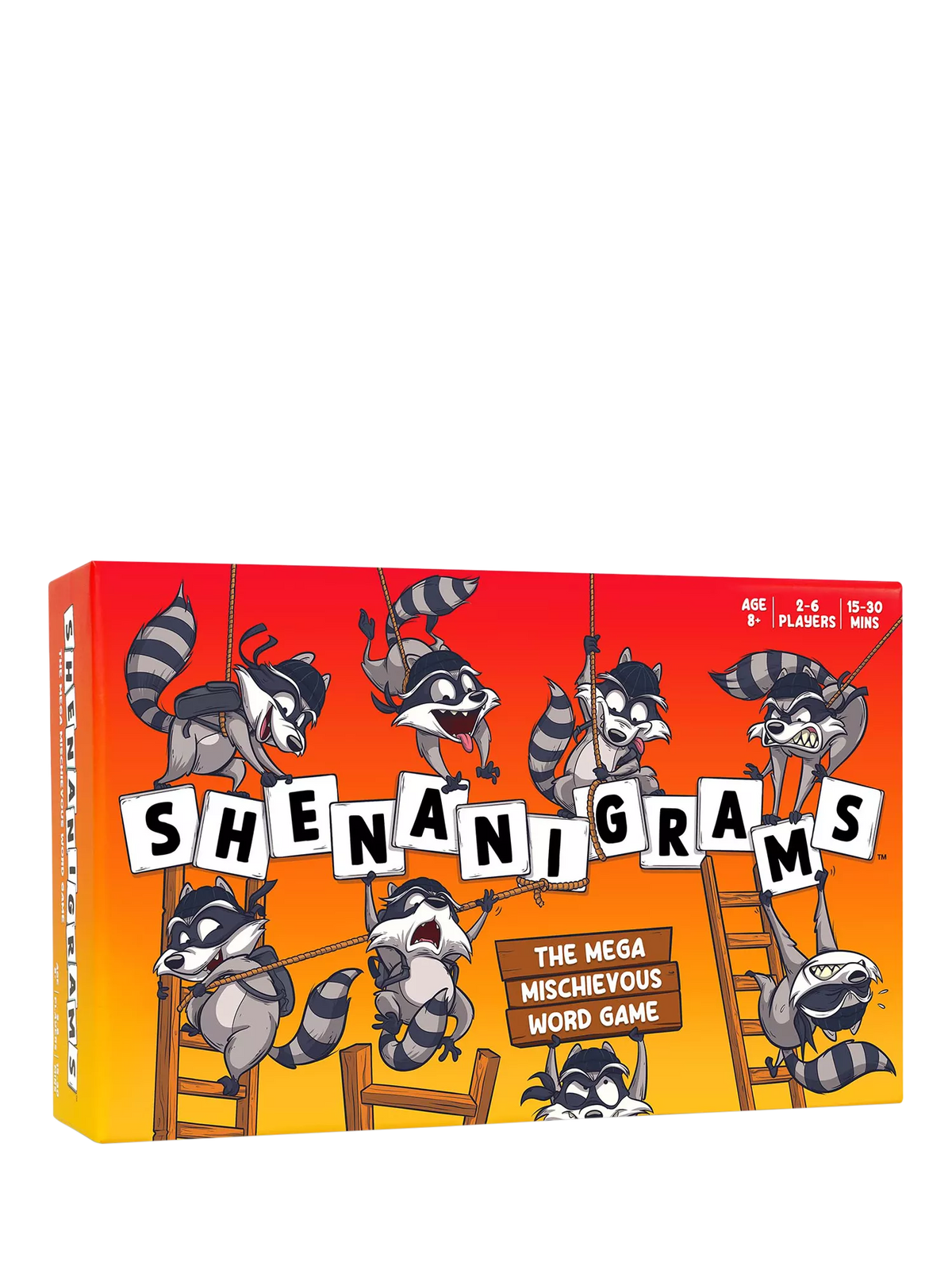 Happy Yeti Games tile-based word game for ages 8 plus - British product