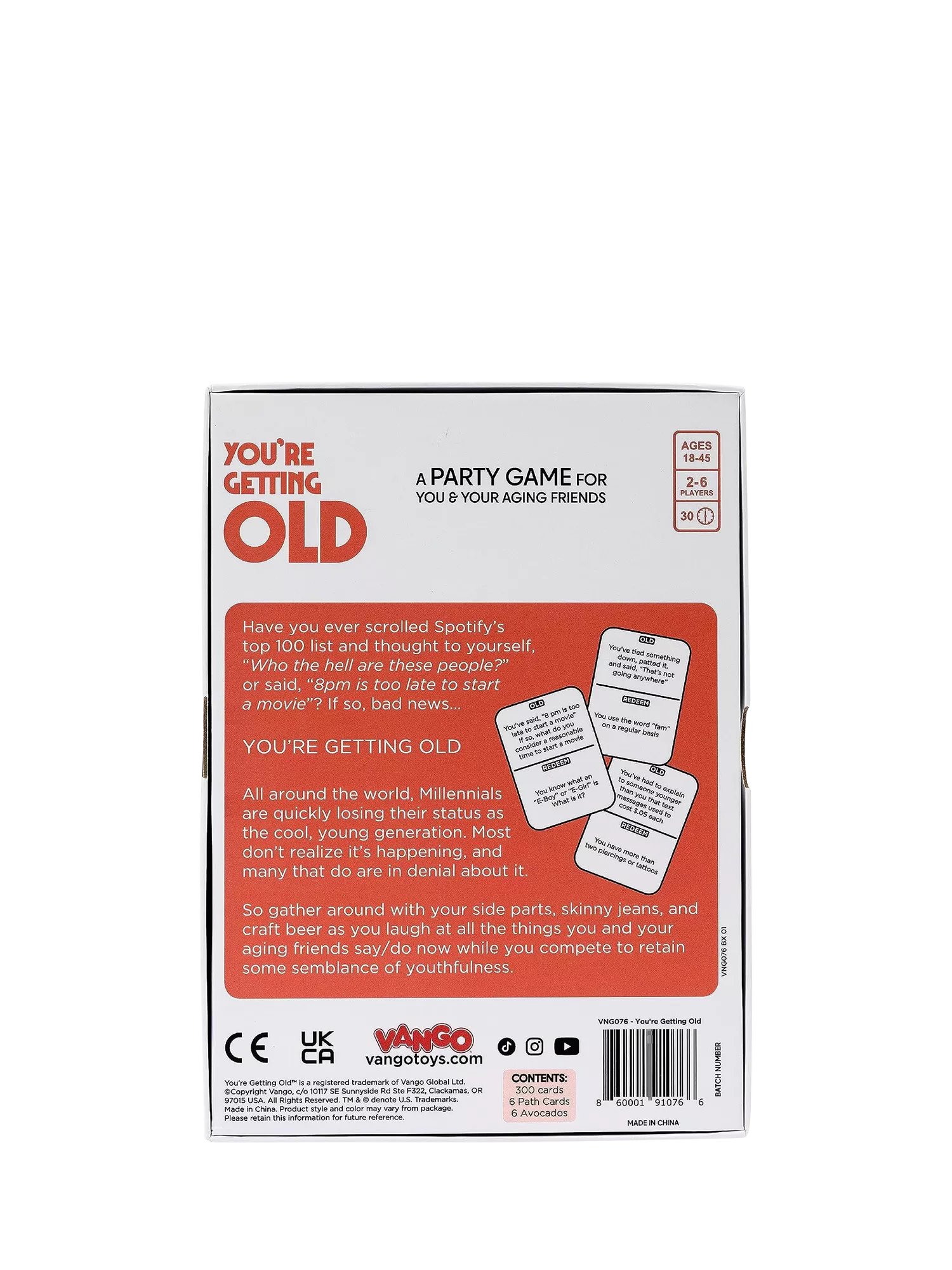 Vango You're Getting Old Game (British brand)