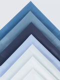 John Lewis handkerchiefs blue multi pack of 7, imported from the UK