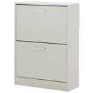 GFW Stirling Shoe Storage Cabinet - Grey