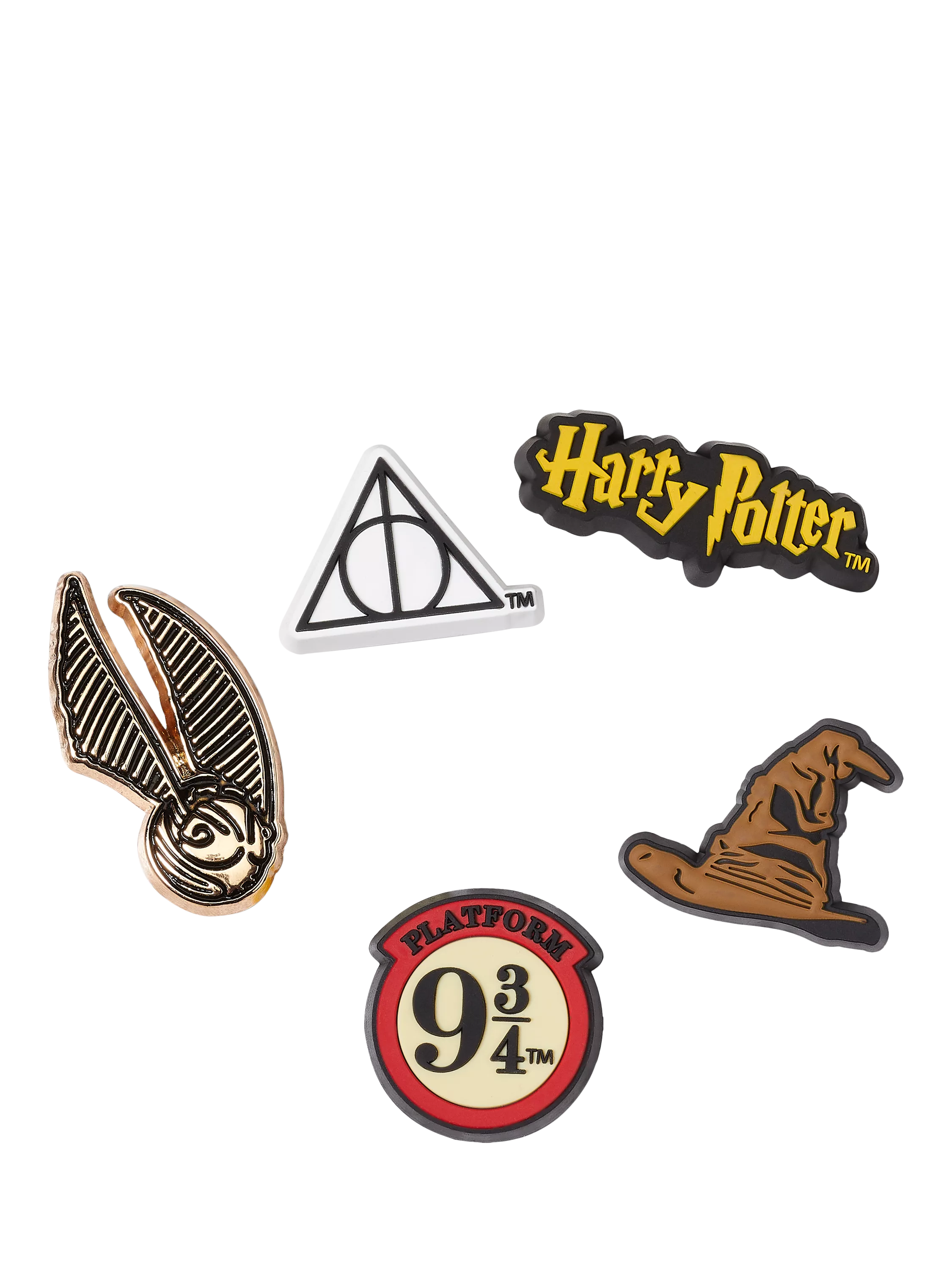 Crocs Jibbitz Harry Potter charms pack of 5, imported from the UK