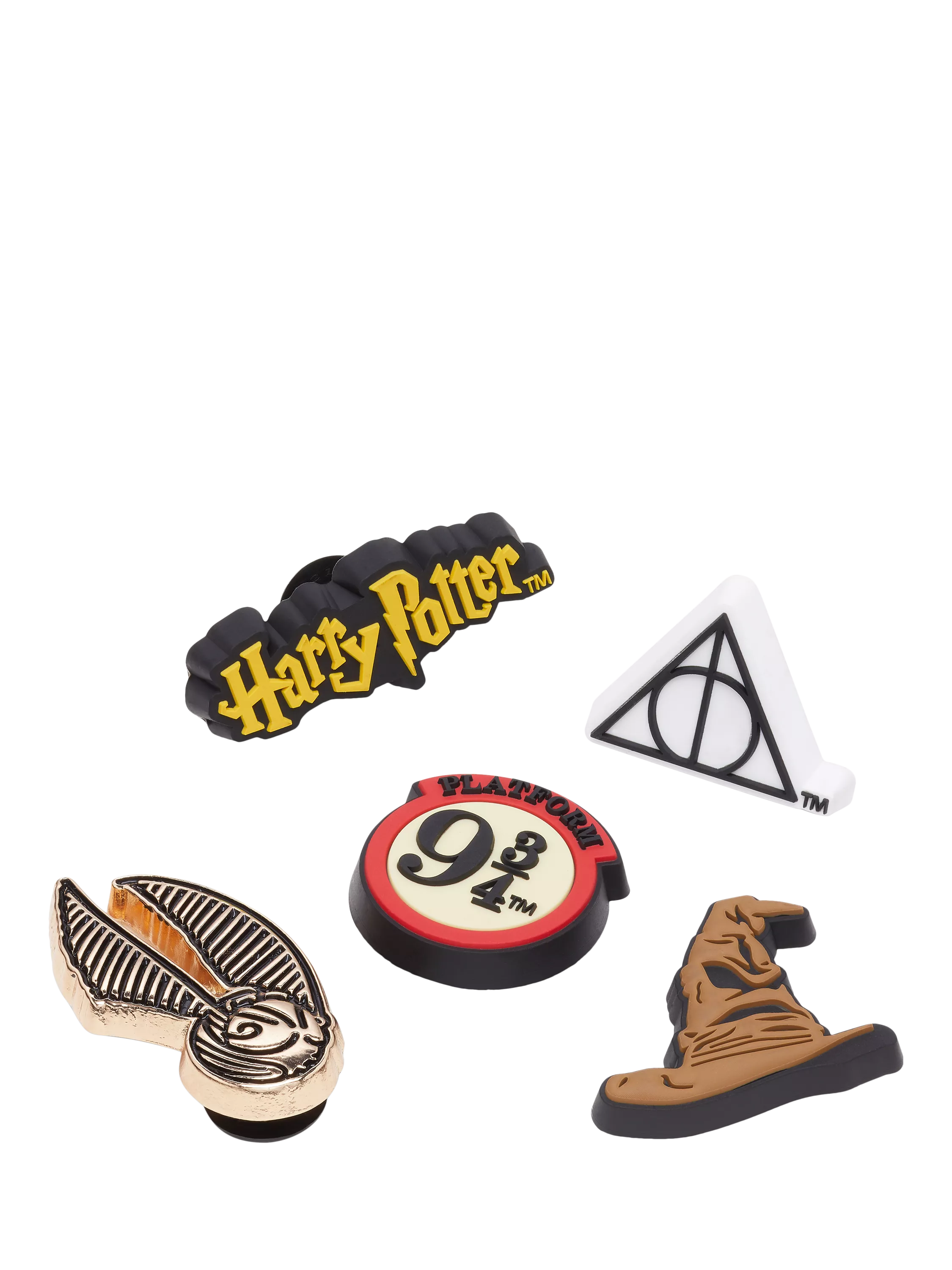 Crocs Jibbitz Harry Potter charms pack of 5, imported from the UK