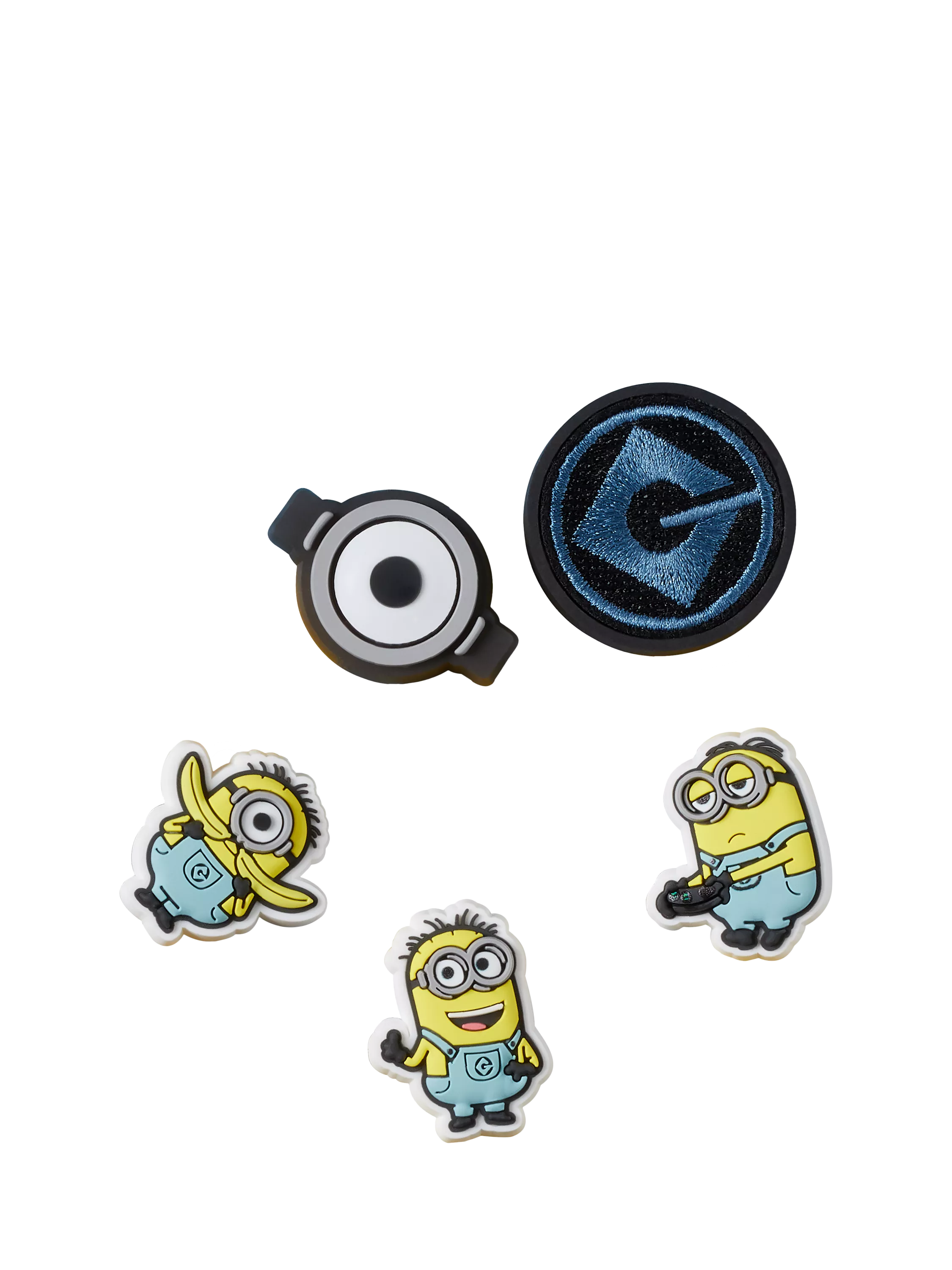 Crocs Jibbitz charms Minions pack of 5, UK version