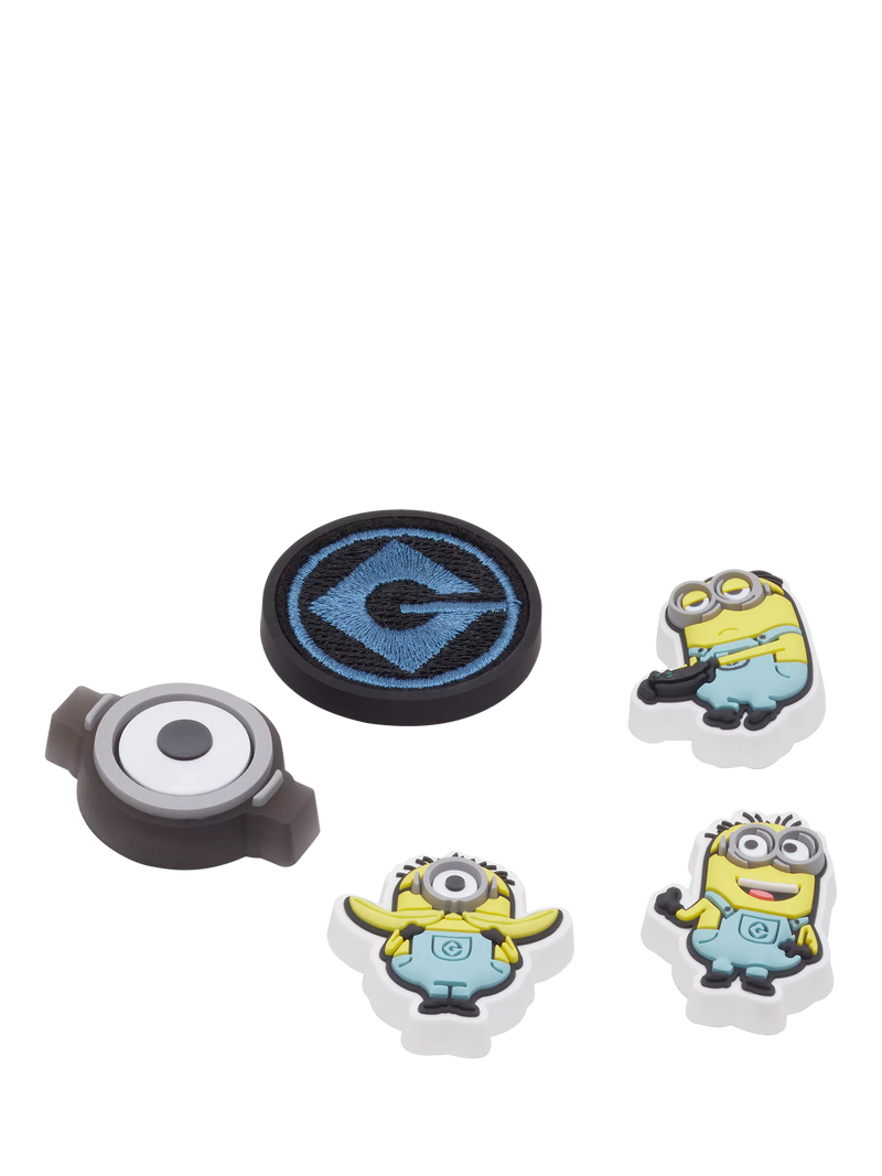 Crocs Jibbitz charms Minions pack of 5, UK version