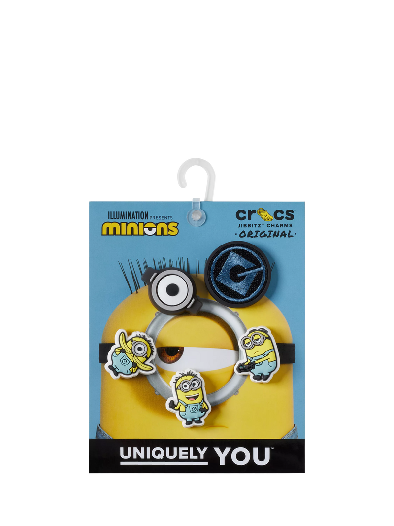 Crocs Jibbitz charms Minions pack of 5, UK version