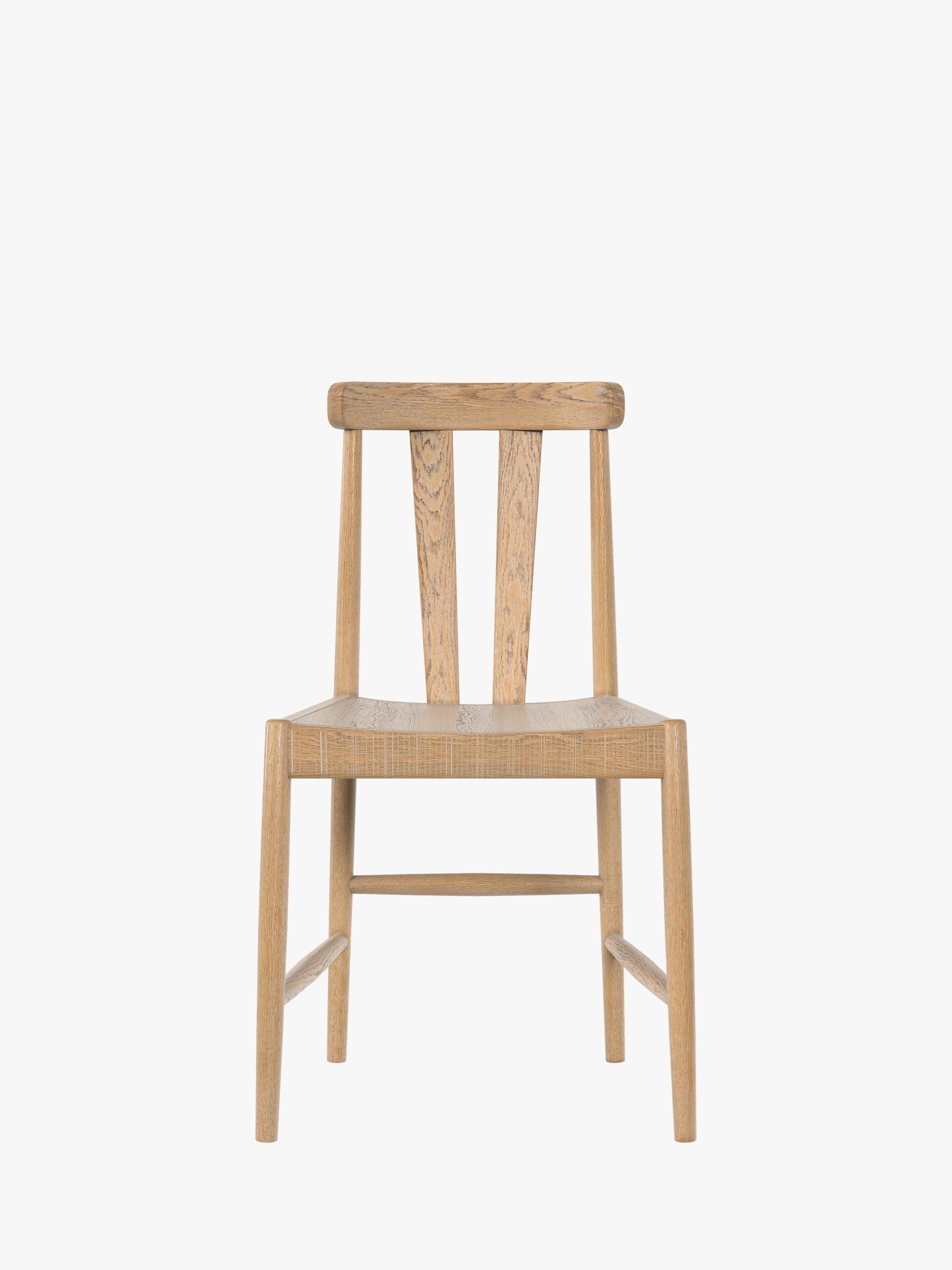 Laura Ashley Braystone washed oak dining chairs set of 2 - British product