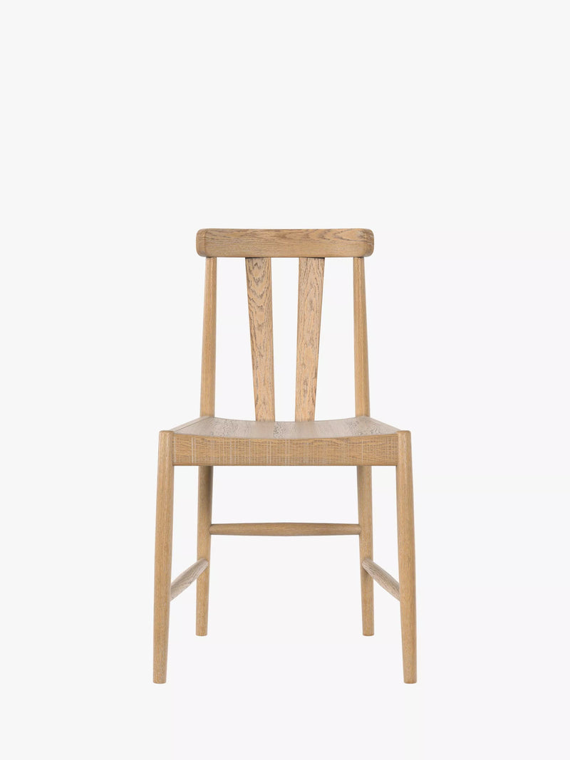 Laura Ashley Braystone washed oak dining chairs set of 2 - British product