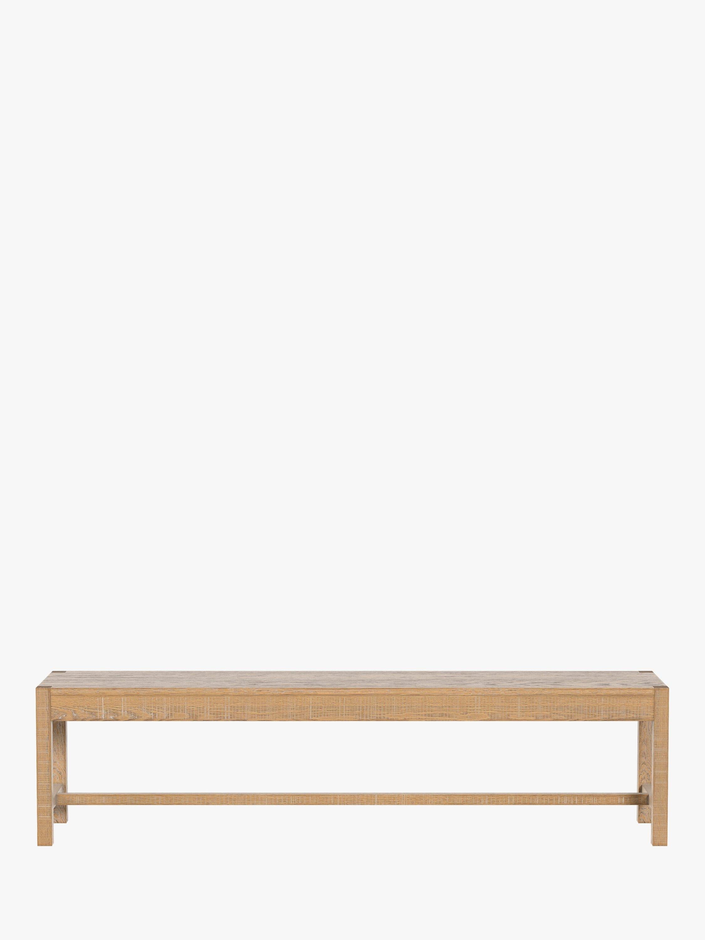 Laura Ashley Braystone dining bench washed oak (British brand)