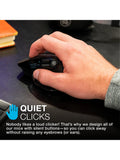 JLab Wireless Bluetooth Mouse Black - British product