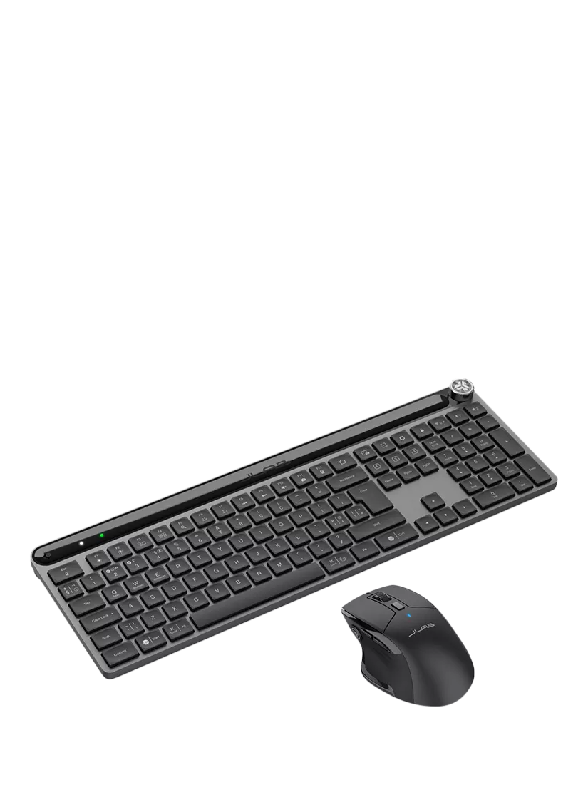 JLab wireless keyboard and mouse set black, imported from the UK