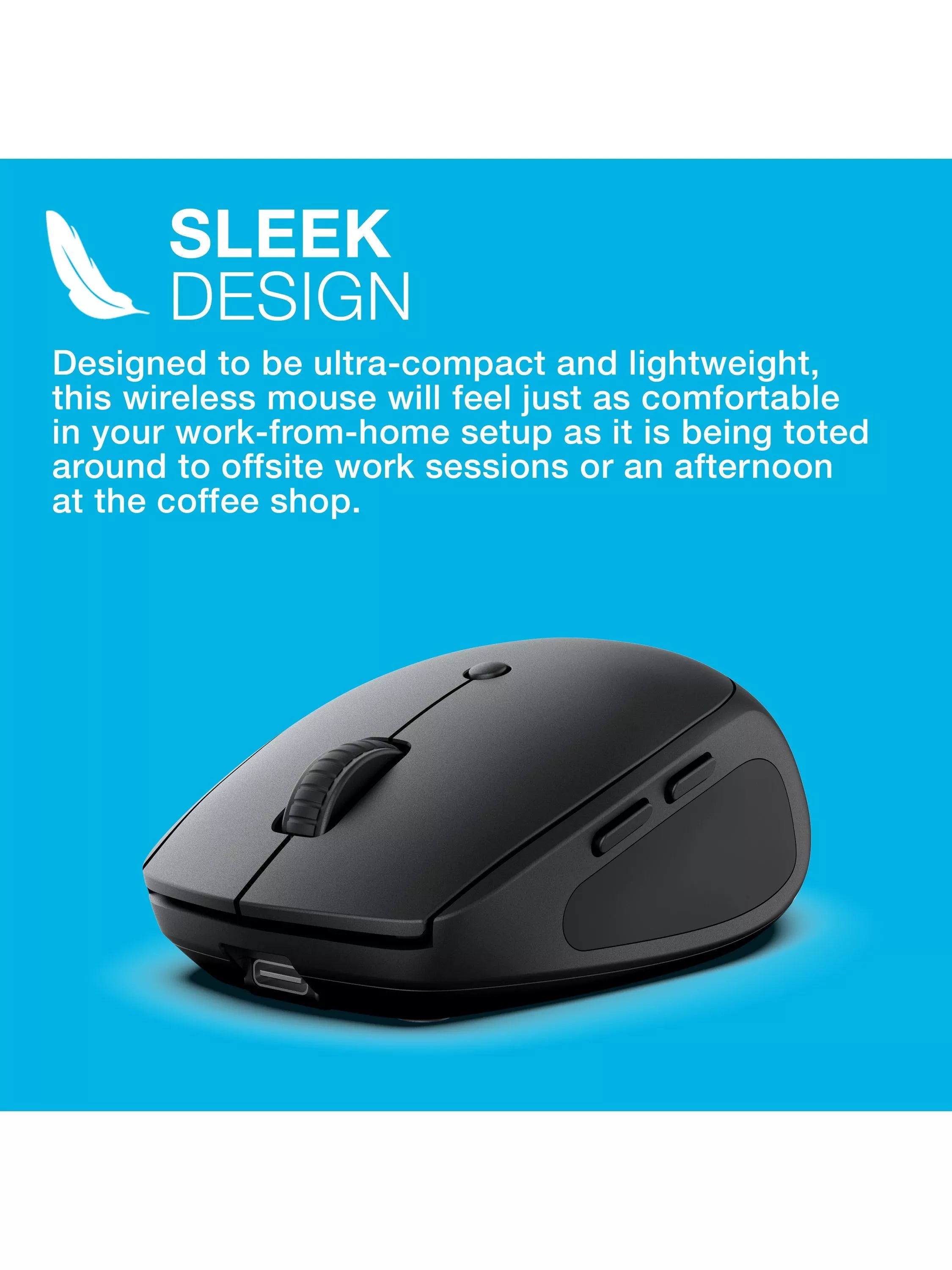 JLab wireless keyboard and mouse set black, imported from the UK