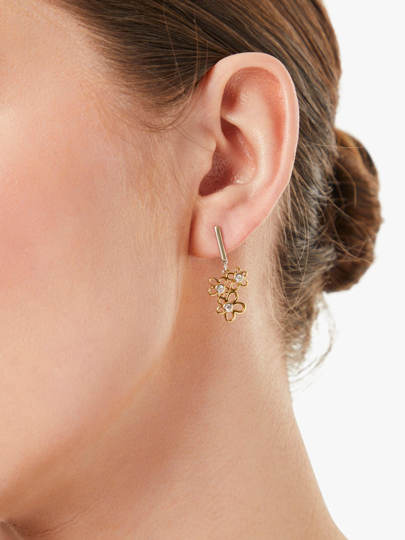 Jools by Jenny Brown small cubic zirconia earrings - British product