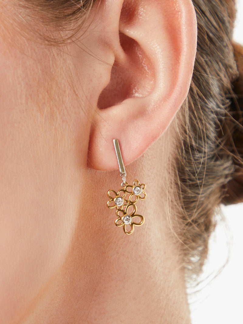 Jools by Jenny Brown small cubic zirconia earrings - British product