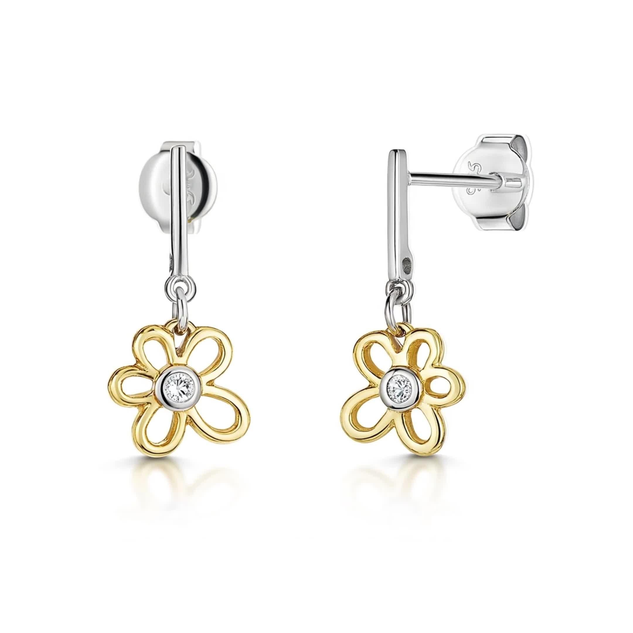 Jools by Jenny Brown small cubic zirconia earrings - British product