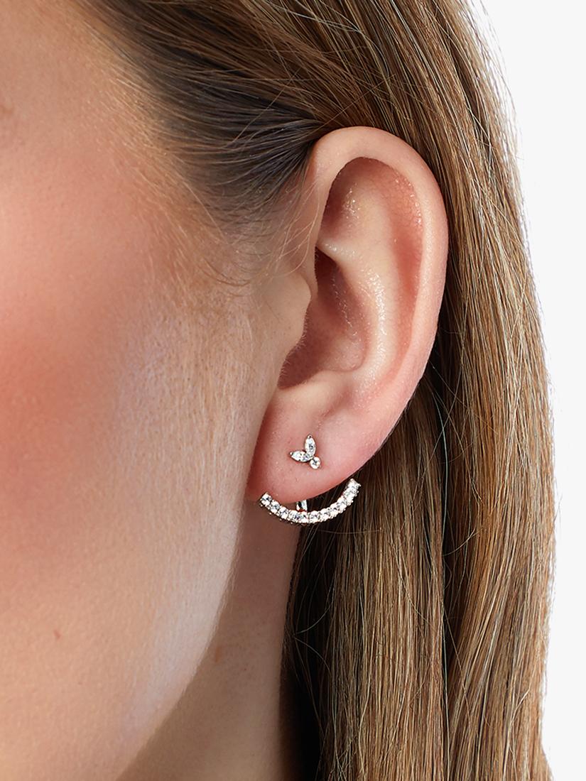 Jools by Jenny Brown cubic zirconia drop earrings, imported from the UK