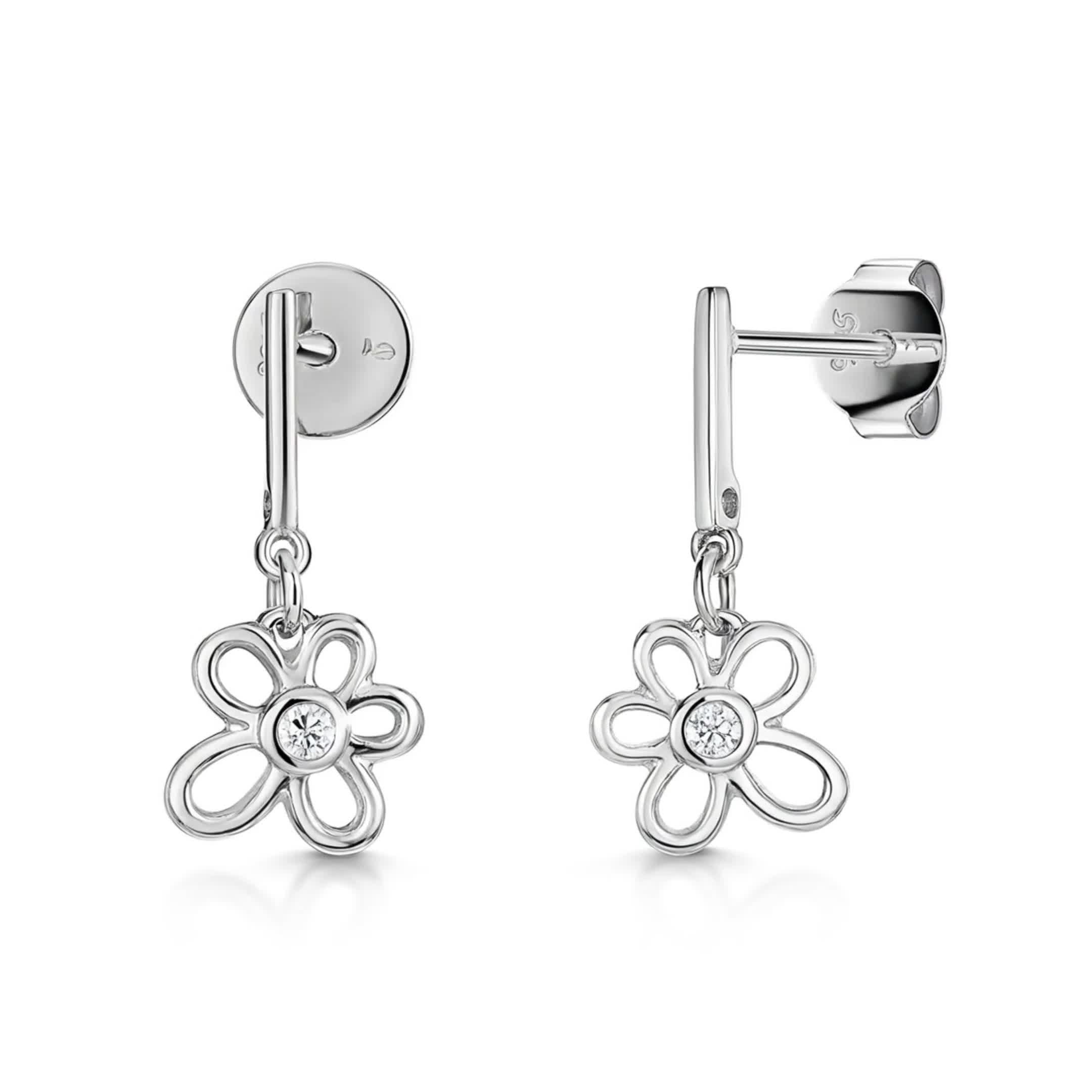 Jools by Jenny Brown small cubic zirconia earrings - British product
