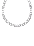 Jools by Jenny Brown cubic zirconia link chain necklace 39cm, UK version