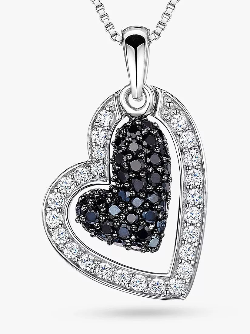 Jools by Jenny Brown cubic zirconia pendant necklace, UK version