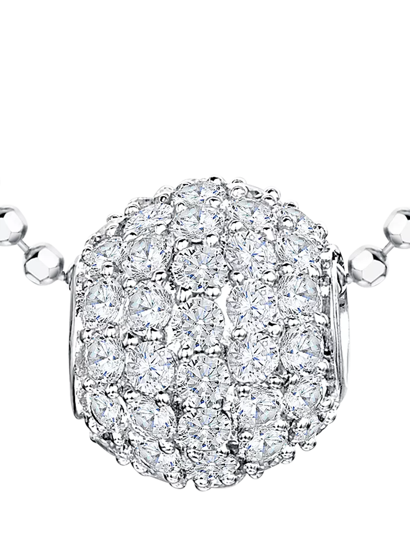 Jools by Jenny Brown cubic zirconia pendant 12mm, UK version