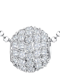 Jools by Jenny Brown cubic zirconia pendant 12mm, UK version