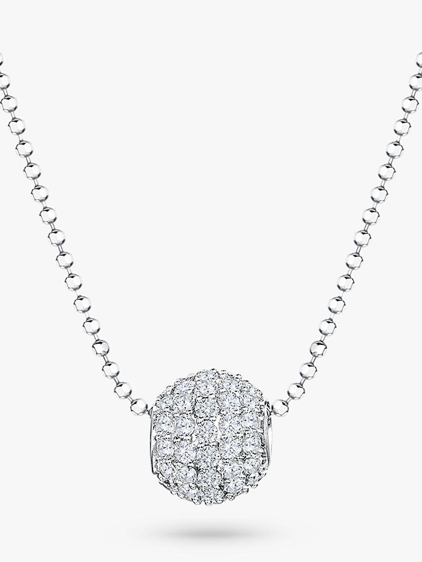 Jools by Jenny Brown cubic zirconia pendant 12mm, UK version