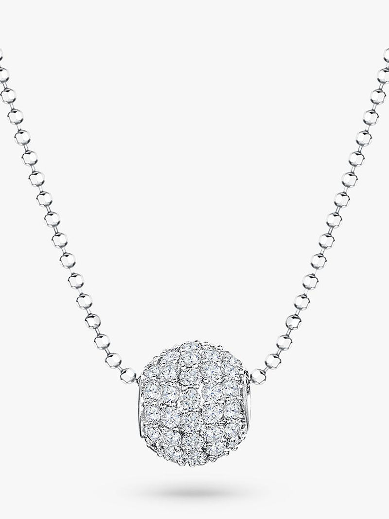 Jools by Jenny Brown cubic zirconia pendant 12mm, UK version