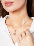 Jools by Jenny Brown graduated multi flower pendant necklace (British brand)