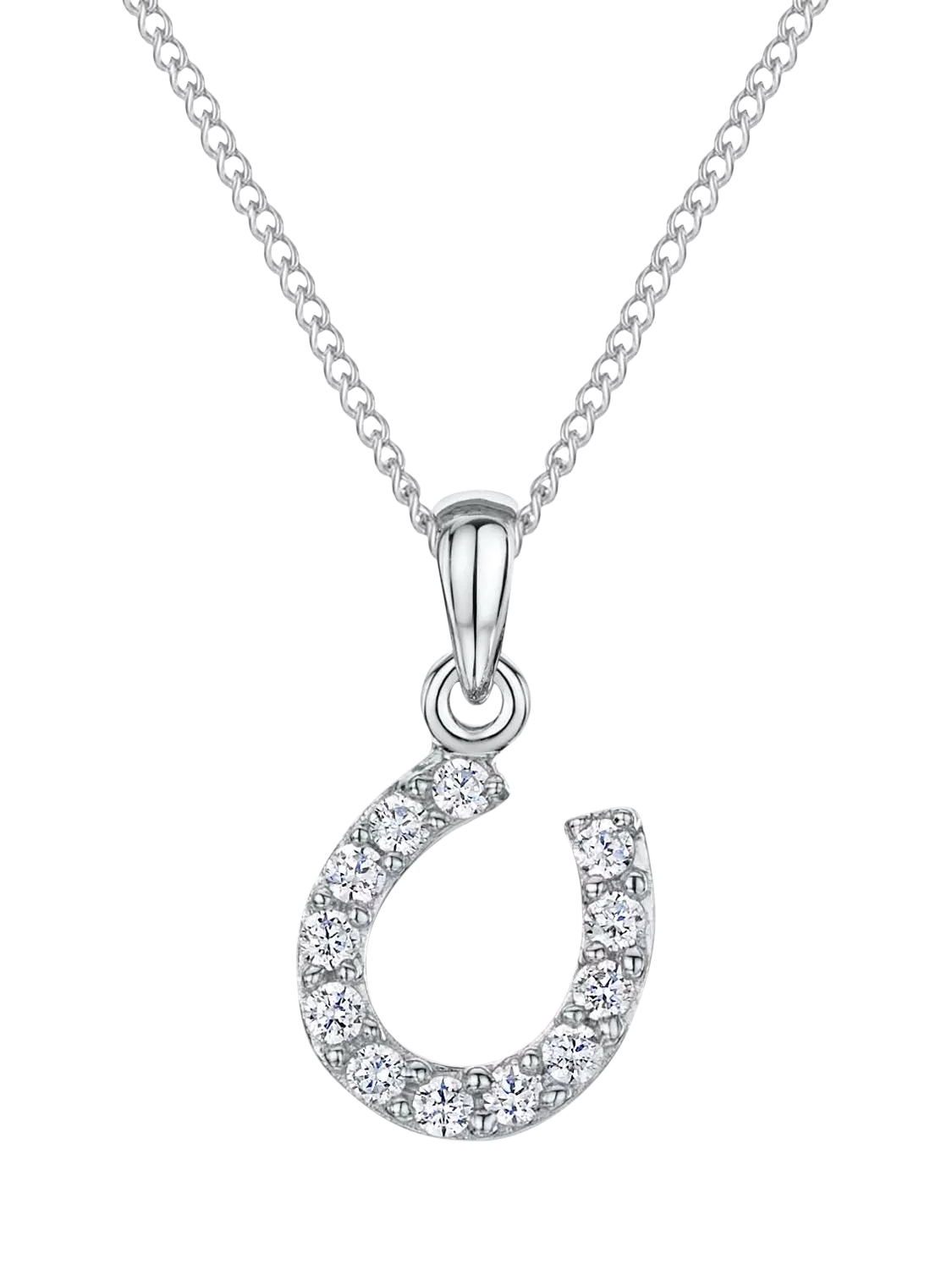 Jools by Jenny Brown horseshoe pendant necklace, imported from the UK