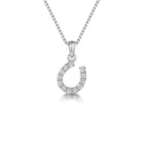 Jools by Jenny Brown horseshoe pendant necklace, imported from the UK