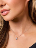 Jools by Jenny Brown small pave heart pendant necklace 16mm (British brand)