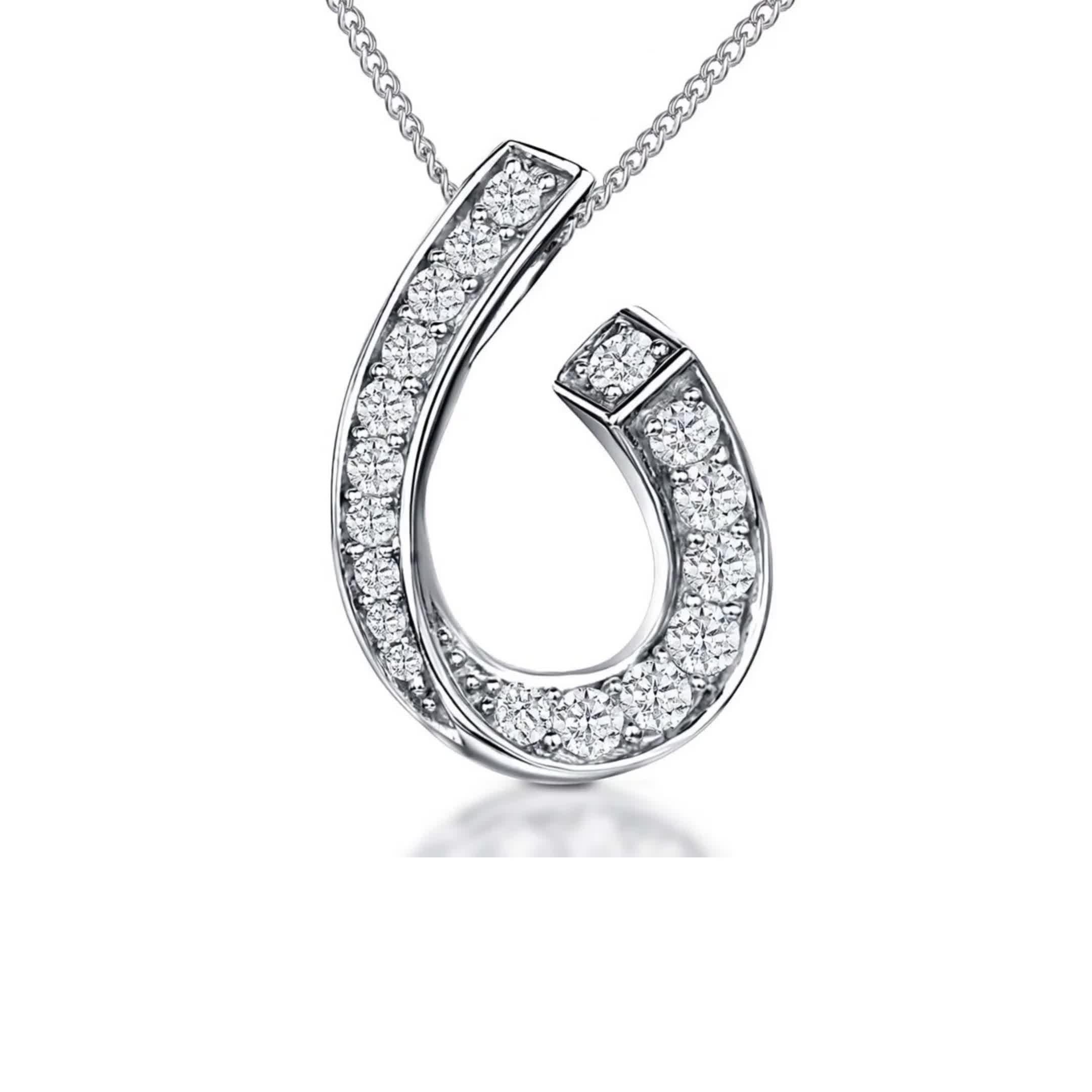 Jools by Jenny Brown twisted curl pendant necklace (British brand)