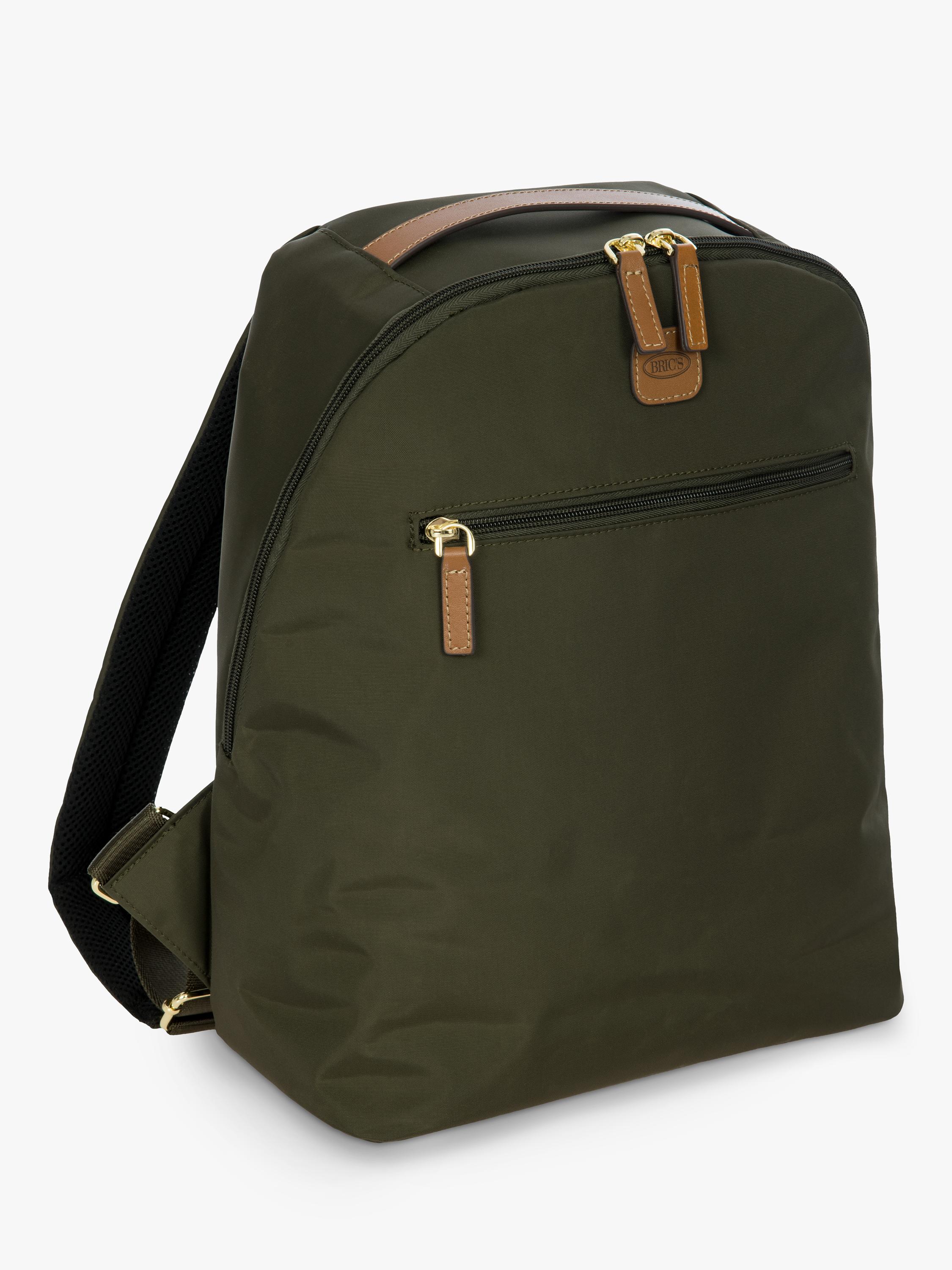 Bric's City Backpack in Olive (British brand)