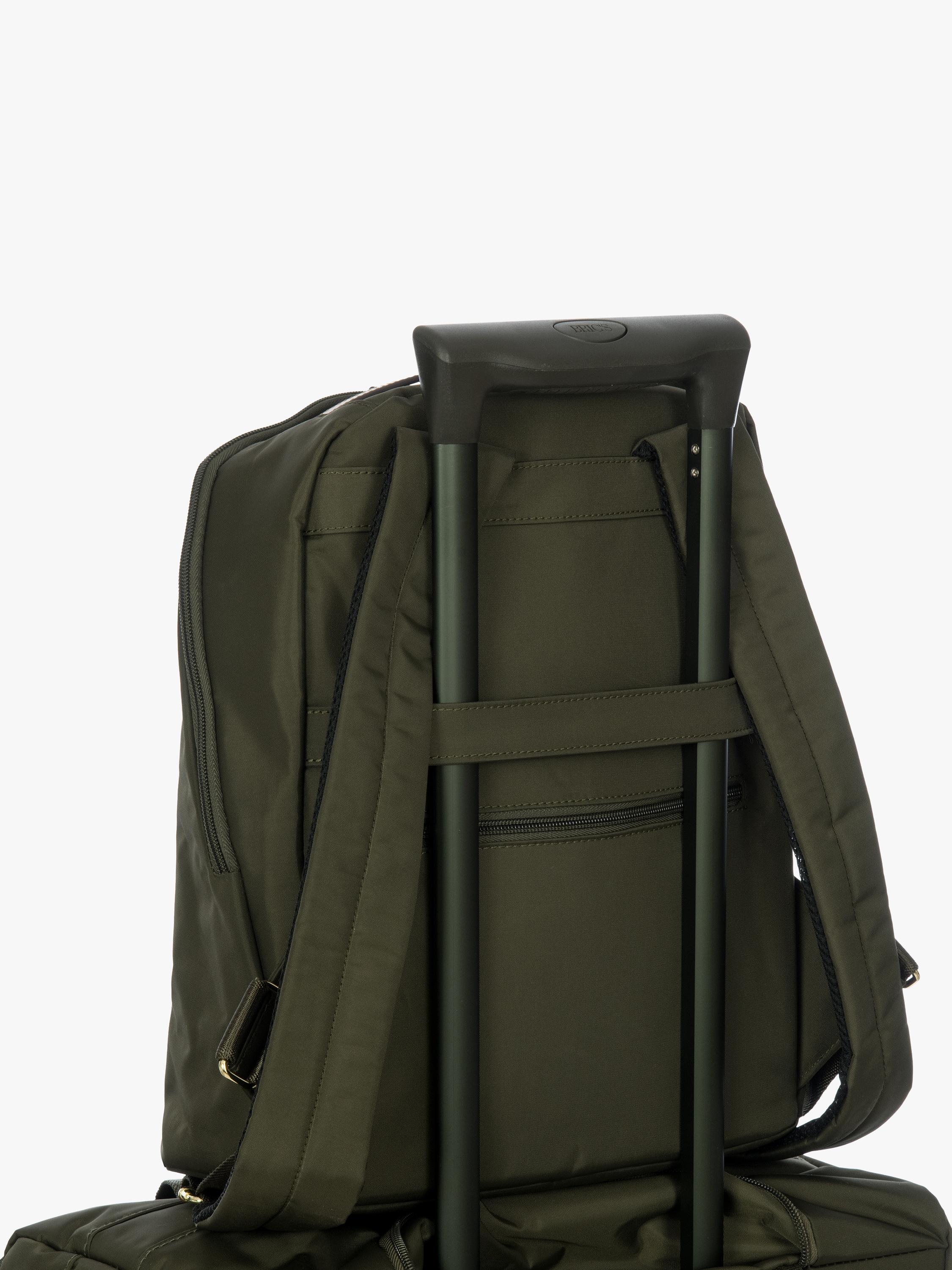 Bric's City Backpack in Olive (British brand)